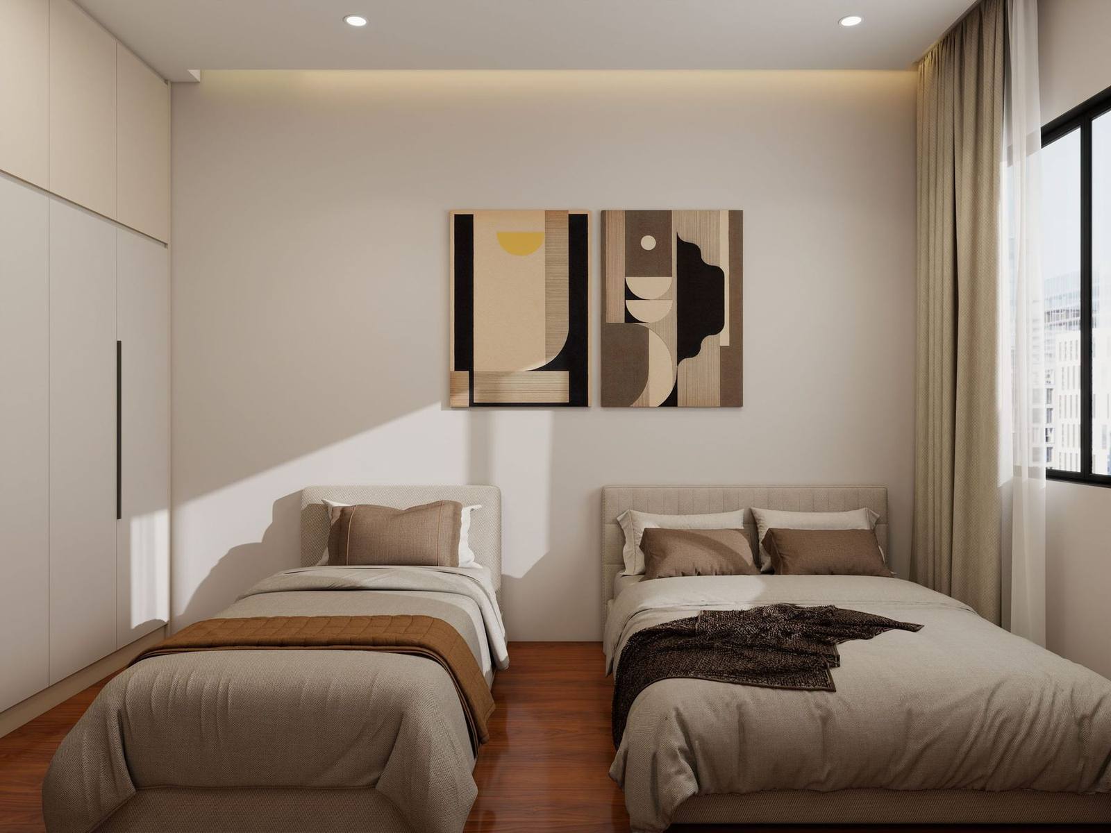 Arunya A-26-02 twin bedroom