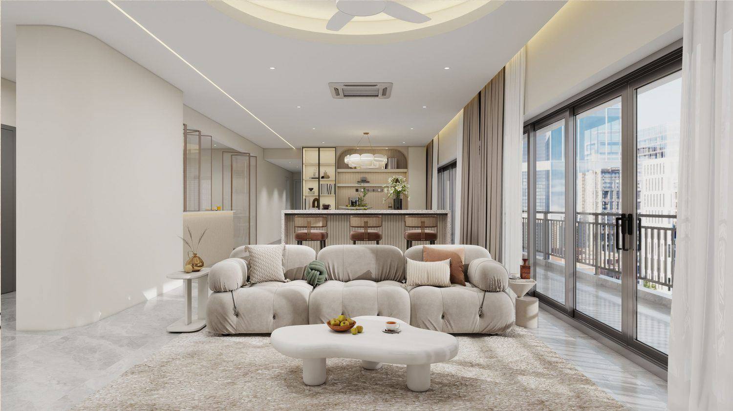 Sky Vogue interior